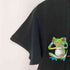 DOLPHIN SHIRTS COMPANY USA製 カエル 見ざる、聞かざる、言わざる アートプリントTシャツ メンズ JPN:M