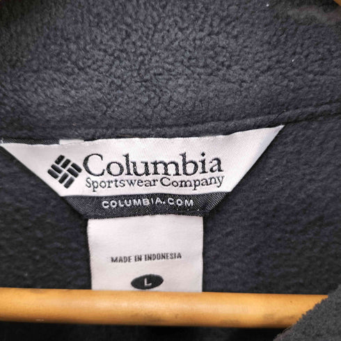 コロンビア Columbia ロゴ刺繍 フリース ベスト メンズ import:L