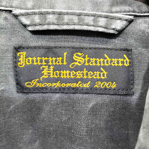 ジャーナルスタンダードホームステッド JOURNAL STANDARD J.S HOMESTEAD 25SS ピグメントツイル チョアシャツ メンズ JPN:L