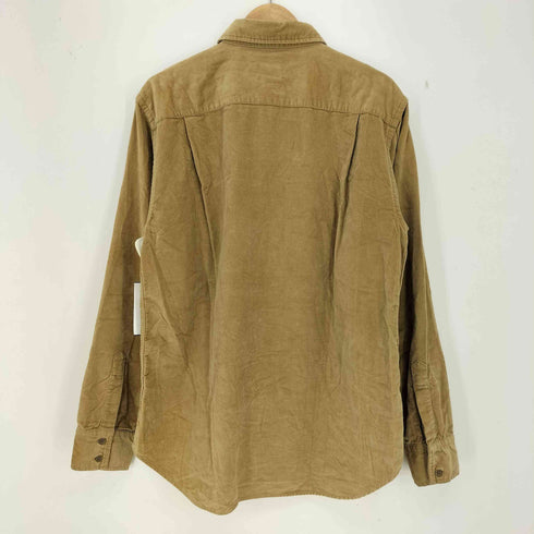 ギャップ Gap 90-00s OLD ベルベット ワークシャツ メンズ import:M
