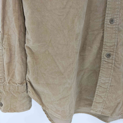 ギャップ Gap 90-00s OLD ベルベット ワークシャツ メンズ import:M