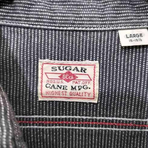 シュガーケーン SUGAR CANE JEAN CORD WORK SHIRT メンズ JPN:L