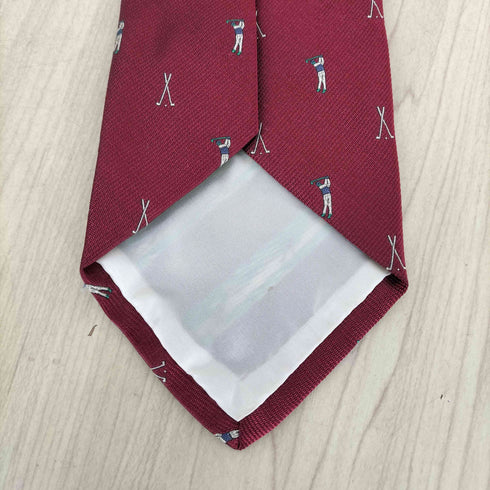 ブルックスブラザーズ BROOKS BROTHERS ゴルフデザインシルクネクタイ メンズ