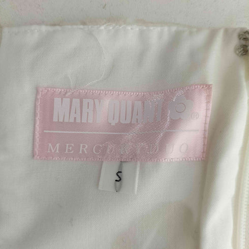 マーキュリーデュオ MERCURYDUO デイジーフロッキープリントバックレースアップミニスカパン レディース S