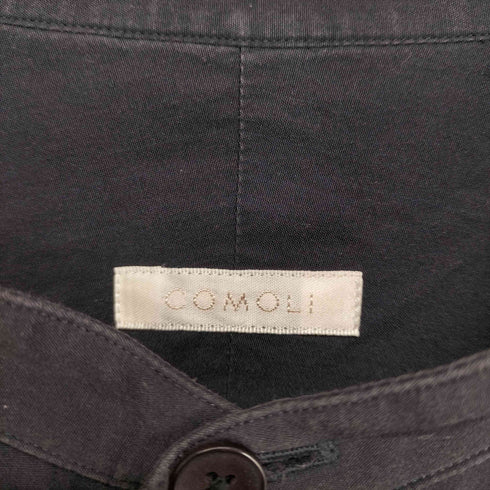 コモリ COMOLI バンドカラーシャツ メンズ 2