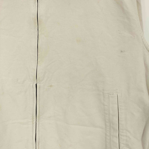 エディーバウアー Eddie Bauer 90s 白タグ ボックスシルエット ジップアップジャケット メンズ import:XL