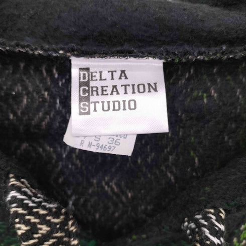 DELTA CREATION STUDIO ロゴペイント メキシカンパーカー メンズ S