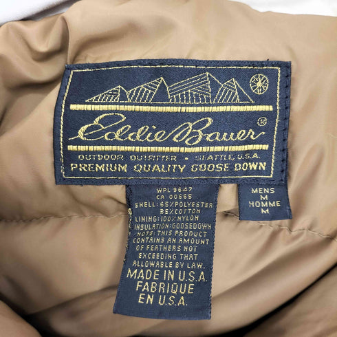 エディーバウアー Eddie Bauer 黒タグ USA製 ダウンジャケット rideg line メンズ JPN:M