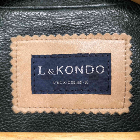 L&kondo レザージャケット メンズ