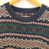 ドッカーズ DOCKERS 90s ノルディック柄 クルーネックコットンニット メンズ import:XL