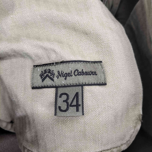 ナイジェルケーボン NIGEL CABOURN 50s MOUNTAIN ARMY PANT-DUCK メンズ 34