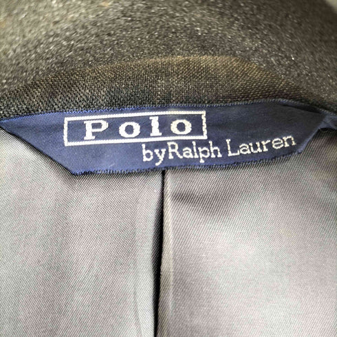 ポロバイラルフローレン Polo by RALPH LAUREN 80-90S 三角タグ ウール 2B テーラードジャケット メンズ