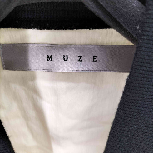 ミューズ MUZE Mesh Panel Bomber Jacket メンズ JPN:1