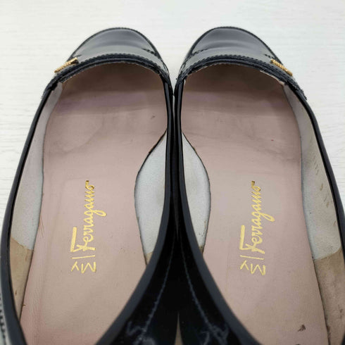 マイフェラガモ My Ferragamo パテントレザー ローファー レディース 10