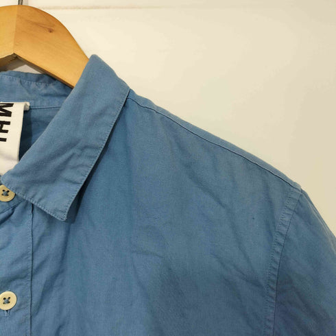 エムエイチエル MHL. リネンブレンド コットンシャツ レディース import:M