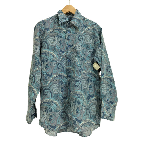 GINNI CAROL ペイズリー柄 L/S シャツ メンズ import:M