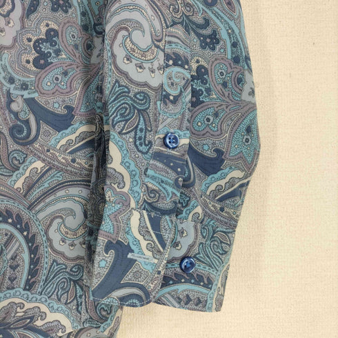 GINNI CAROL ペイズリー柄 L/S シャツ メンズ import:M