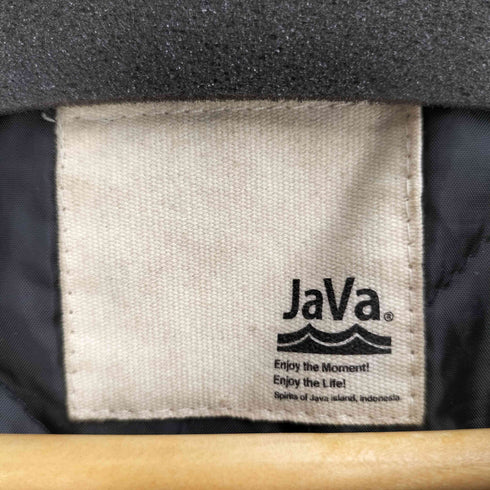 ジャバ JaVa フェイクレザー ヴィンテージ オーバーブルゾン レディース JPN:XL