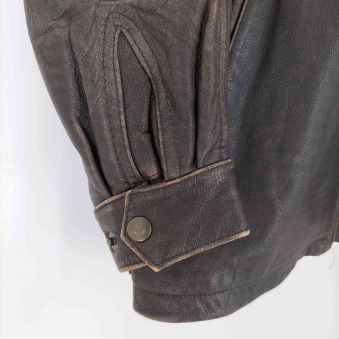 ハラジュクマザー HARAJUKU MOTHER レザージップアップブルゾン メンズ JPN:M