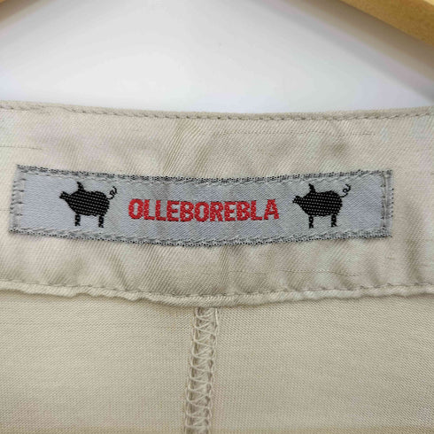 アルベロベロ OLLEBOREBLA オレボレブラ ブタさん 総柄 顔料プリント スパンコール ビジュー装飾 フリルチュニック レディース