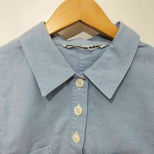 マドモアゼルノンノン mademoiselle NON NON プルオーバー ロングスリーブワークシャツ レディース