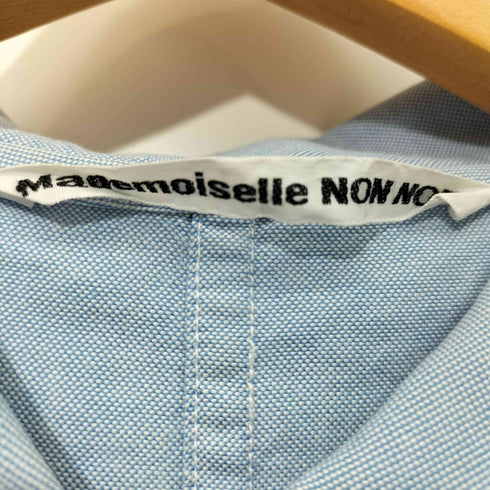 マドモアゼルノンノン mademoiselle NON NON プルオーバー ロングスリーブワークシャツ レディース