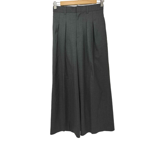 ミラオーウェン Mila Owen 24AW フラップ付2タックワイドダンディパンツ レディース 00
