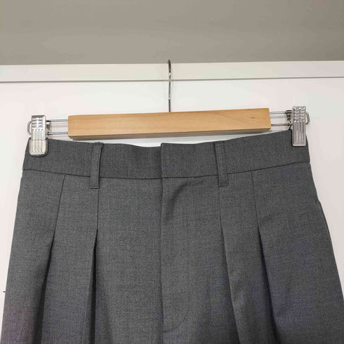 ミラオーウェン Mila Owen 24AW フラップ付2タックワイドダンディパンツ レディース 00