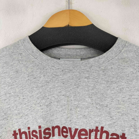 ディスイズネバーザット thisisneverthat T-LOGO TEE メンズ import:M