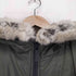 COMME CA WALK ラビットファー中綿ジャケット レディース L