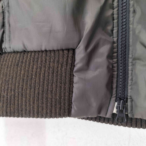 COMME CA WALK ラビットファー中綿ジャケット レディース L