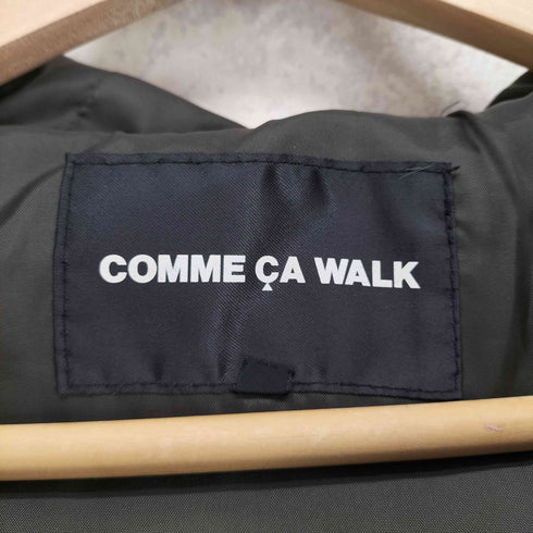 COMME CA WALK ラビットファー中綿ジャケット レディース L