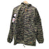 インターブリード INTERBREED タイガーストライプ カモ 迷彩柄 ジップアップ ミリタリー パーカー ジャケット メンズ import:XL