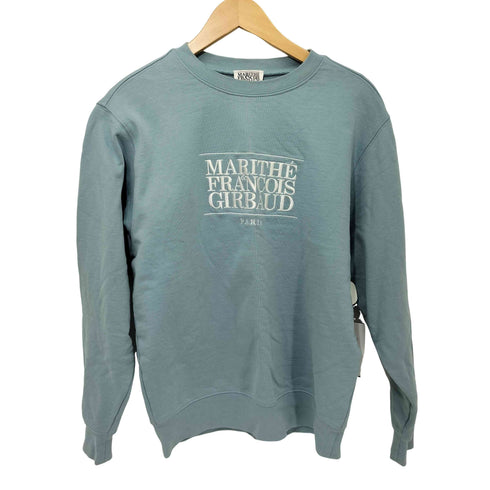 マリテフランソワジルボー MARITHE FRANCOIS GIRBAUD CLASSIC LOGO CROP SWEATSHIRT レディース import:S