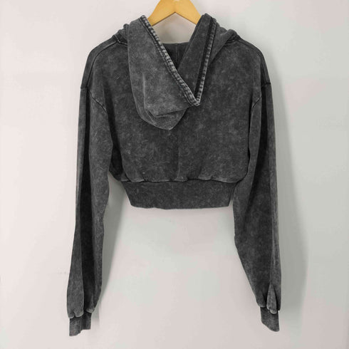 ヘザー Heather クロップド ジップパーカー & バギー ワイドスウェットパンツ レディース FREE&FREE