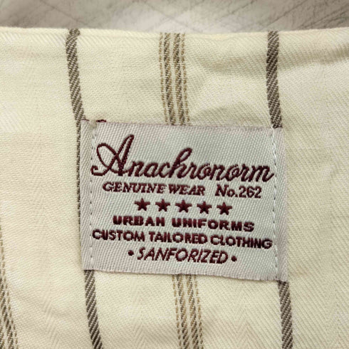 アナクロノーム Anachronorm L/S ヘンリーネックカットソー メンズ