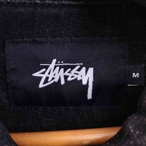 ステューシー Stussy マルチポケットデニムカバーオールジャケット メンズ import:M