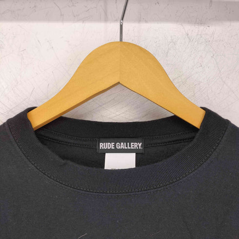 ルードギャラリー RUDE GALLERY Not Satisfied プリントクルーネックTシャツ メンズ JPN:S
