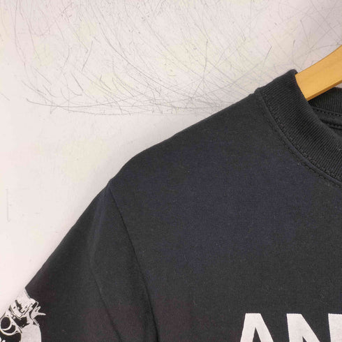 ルードギャラリー RUDE GALLERY Not Satisfied プリントクルーネックTシャツ メンズ JPN:S