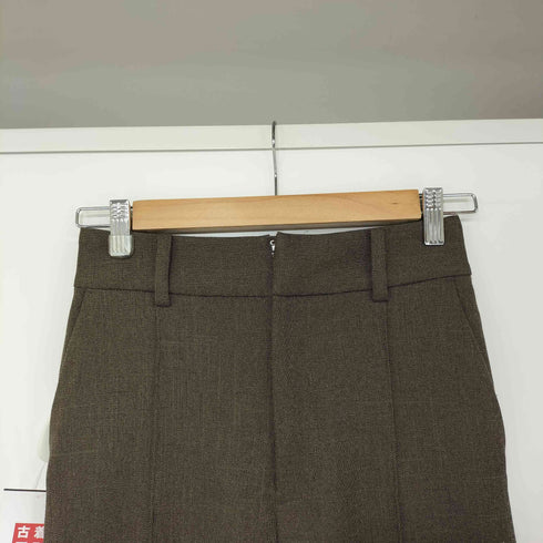 リヴドロワ RIVE DROITE センタープリーツ ワイドスラックス レディース JPN:36