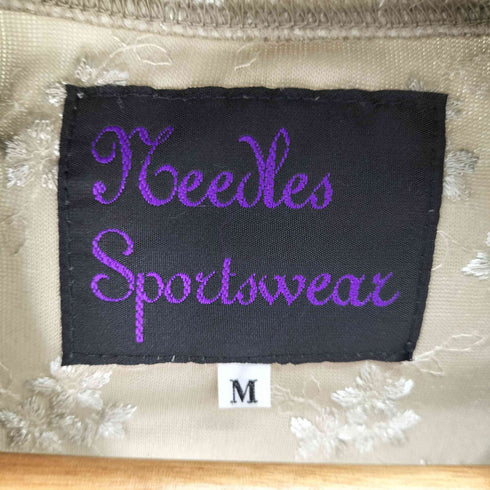 ニードルズスポーツウェア NEEDLES SPORTSWEAR フラワーエンブロイダリー ポケットカーディガン メンズ JPN:M