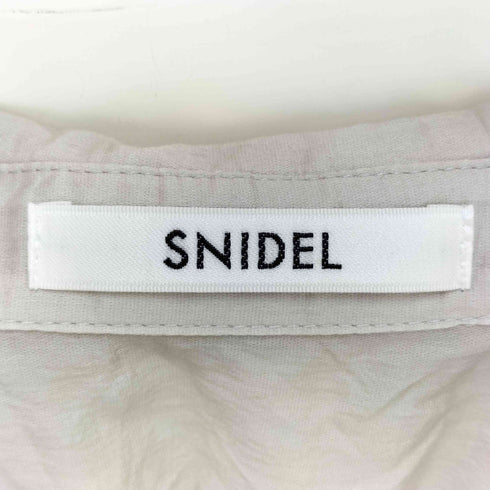 スナイデル snidel シャツドッキングベアワンピース レディース ONE SIZE