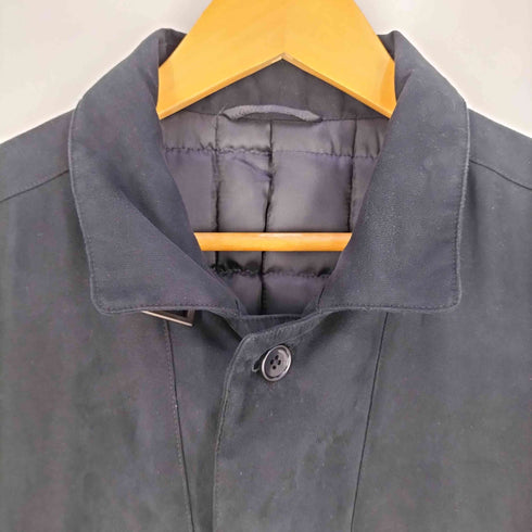 カルバンクライン CALVIN KLEIN 裏地キルティング フェイクスエードコート メンズ import:L