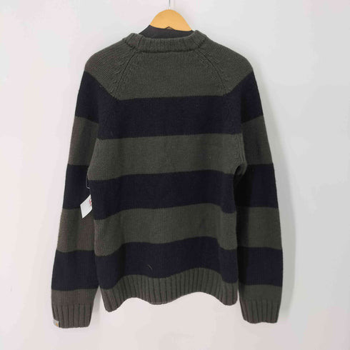カーハート Carhartt シェットランドウール ボーダーニットセーター メンズ JPN:L