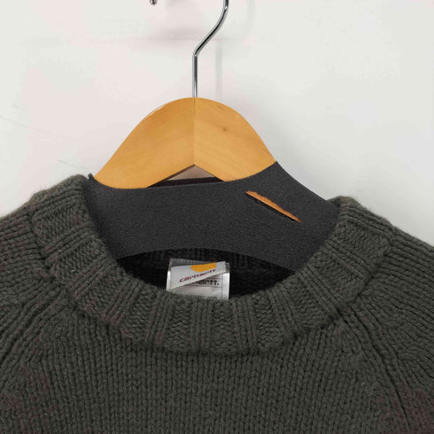 カーハート Carhartt シェットランドウール ボーダーニットセーター メンズ JPN:L
