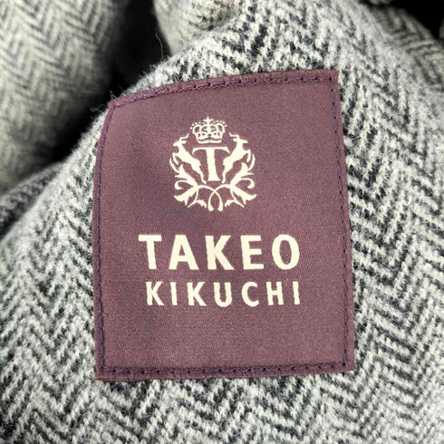 タケオキクチ TAKEO KIKUCHI ウール ヘリンボーン テーラードジャケット メンズ JPN:3