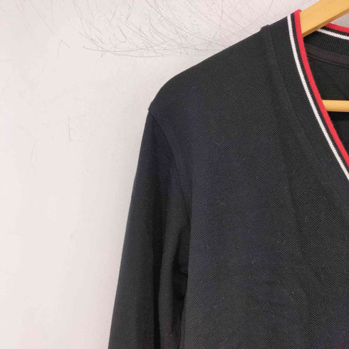 フレッドペリー FRED PERRY ロゴ刺繍 コットンニットカーディガン メンズ JPN:L