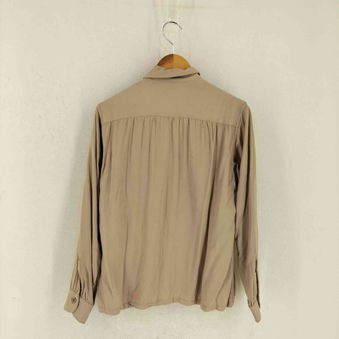 アロー ARROW 40-50s USA製 GABANARO レーヨンギャバ 開襟 オープンカラーシャツ メンズ import:S