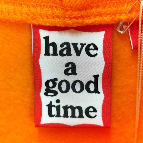 ハブアグッドタイム HAVE A GOOD TIME ロゴ プルオーバーパーカー メンズ JPN:S