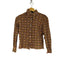 70S 総柄 L/S シャツ レディース